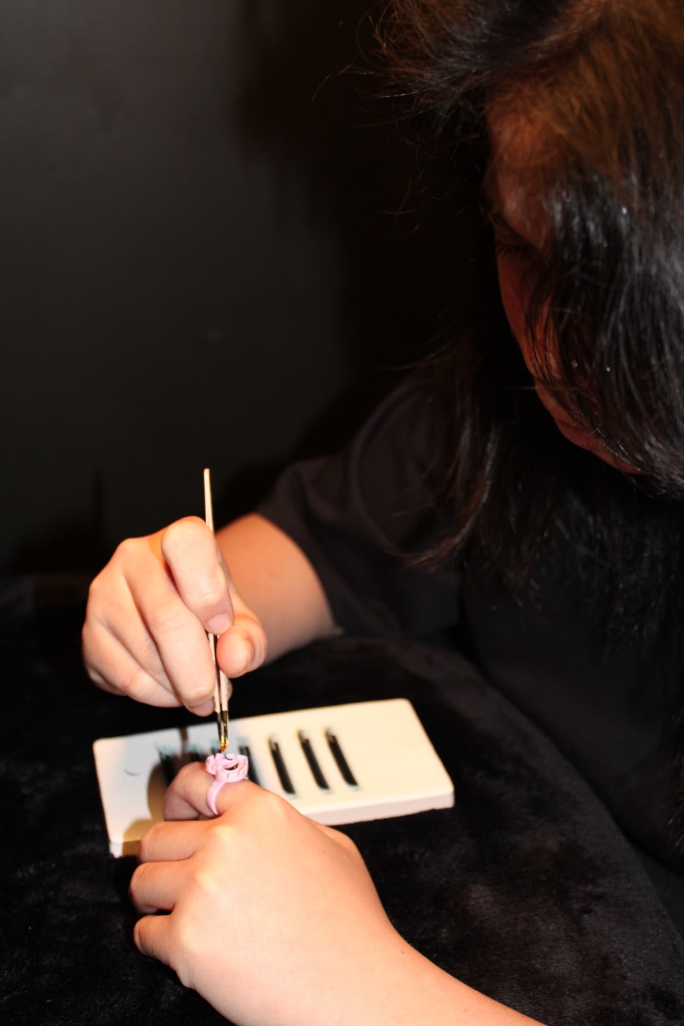 Practicing lash isolation